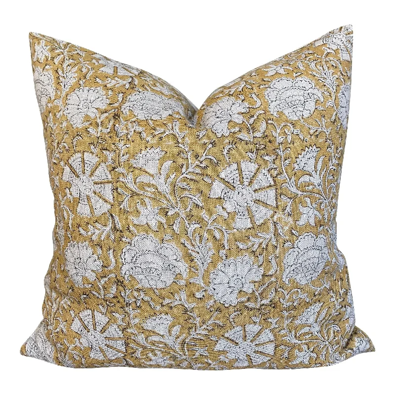 Plush Pillows for a Cozy BedDown Alternative Pillows for Ethical ChoicesREADY TO SHIP Nisa Pillow Cover in Mustard Plush Pillows for a Cozy BedDown Alternative Pillows for Ethical ChoicesREADY TO SHIP Nisa Pillow Cover in Mustard