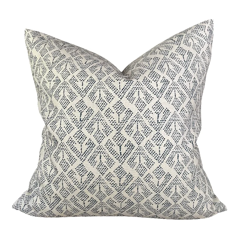 Round Pillows for Boho-Style InteriorsAdjustable Pillows for Customized ComfortREADY TO SHIP Designer Pillows Carolina Irving 'Patmos' in Pillow in Indigo Round Pillows for Boho-Style InteriorsAdjustable Pillows for Customized ComfortREADY TO SHIP Designer Pillows Carolina Irving 'Patmos' in Pillow in Indigo