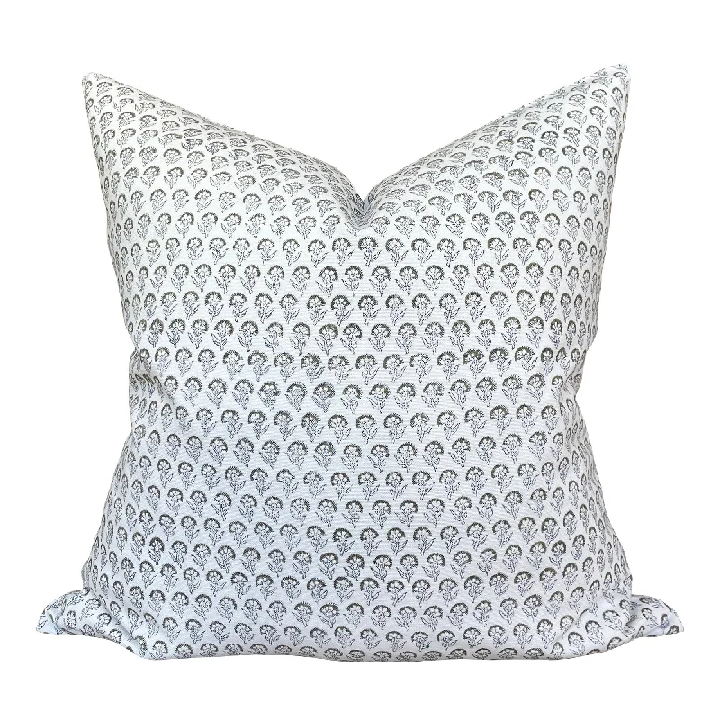 Cooling Pillows for Hot SleepersRound Pillows for Boho-Style InteriorsREADY TO SHIP Designer Juhi Pillow Cover in Grey Olive Indigo Cooling Pillows for Hot SleepersRound Pillows for Boho-Style InteriorsREADY TO SHIP Designer Juhi Pillow Cover in Grey Olive Indigo
