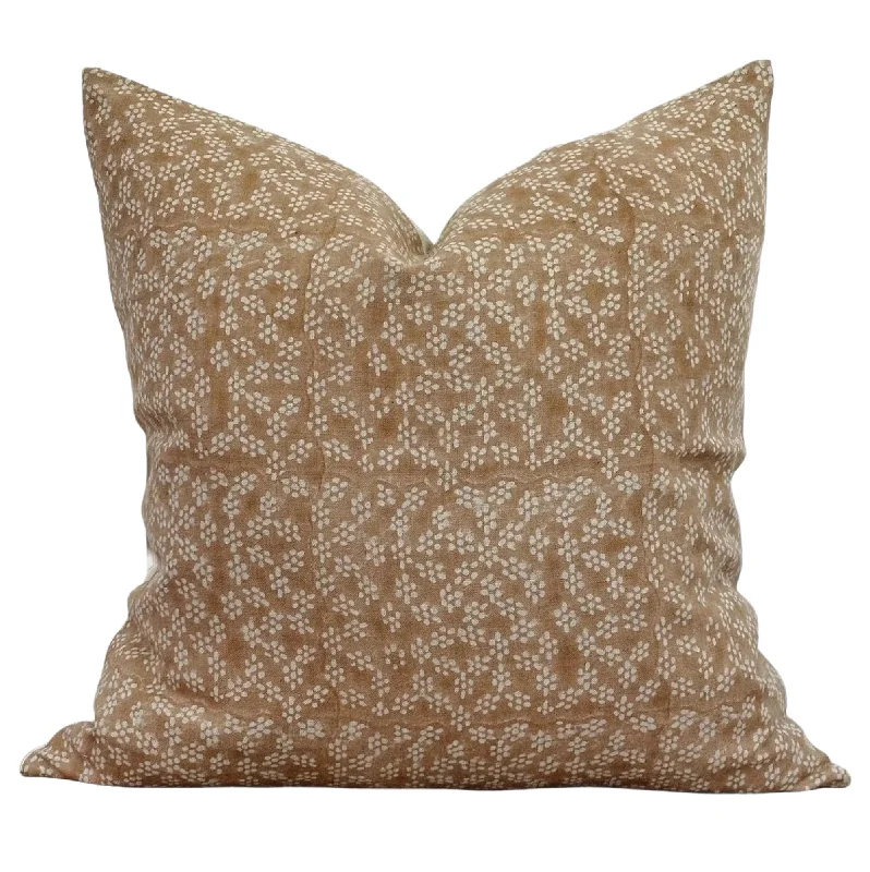 Soft and Fluffy Pillows for Bedroom ComfortPregnancy Pillows for Expectant MothersDesigner "Duvall" Floral Block Print Pillow Cover Soft and Fluffy Pillows for Bedroom ComfortPregnancy Pillows for Expectant MothersDesigner "Duvall" Floral Block Print Pillow Cover