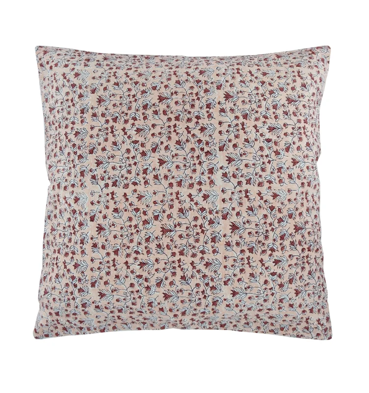Square Pillows for Modern Home DecorCooling Pillows for Hot SleepersAnna Blush Linen Pillow