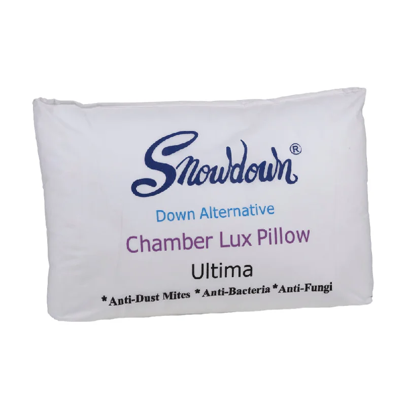 Cotton Pillows for Natural ComfortHypoallergenic Pillows for Allergy SufferersSnowdown Microfibre Chamber Lux Ultima Pillow Cotton Pillows for Natural ComfortHypoallergenic Pillows for Allergy SufferersSnowdown Microfibre Chamber Lux Ultima Pillow