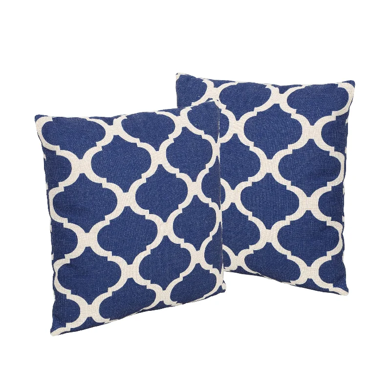 Lumbar Support Pillows for Car SeatsMemory Foam Pillows for Neck SupportAmelia Outdoor 18" Water Resistant Square Pillows (Set of 2) Lumbar Support Pillows for Car SeatsMemory Foam Pillows for Neck SupportAmelia Outdoor 18" Water Resistant Square Pillows (Set of 2)