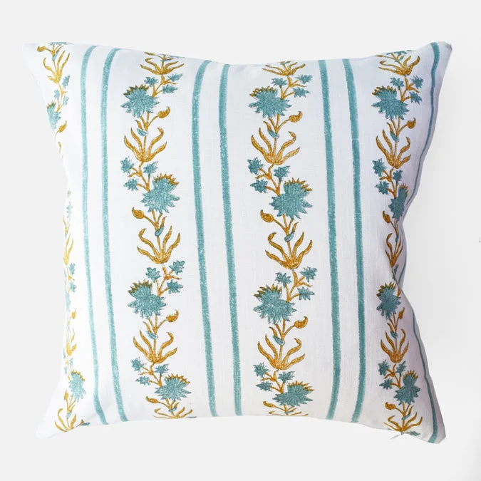 Round Pillows for Boho-Style InteriorsTravel Pillows for Long JourneysBel Border Ferozi Square Pillow