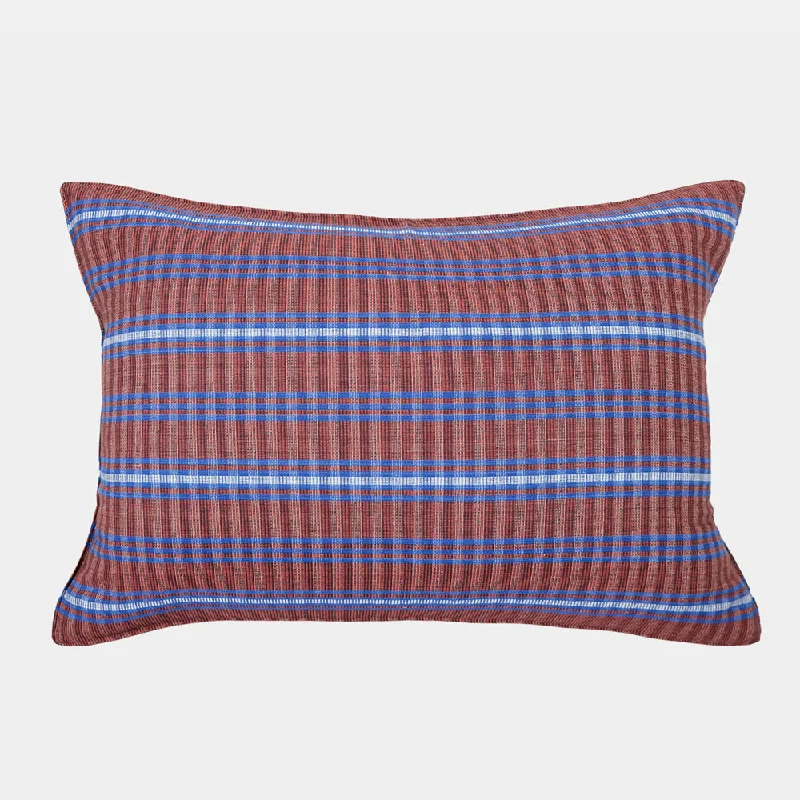 Back Support Pillows for Office ChairsAdjustable Pillows for Customized ComfortRed and Sky Blue Tartan Lumbar Pillow Back Support Pillows for Office ChairsAdjustable Pillows for Customized ComfortRed and Sky Blue Tartan Lumbar Pillow