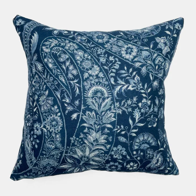 Bolster Pillows for Sofa DecorationOrthopedic Pillows for Back Pain ReliefIndigo Paisley Square Pillow Bolster Pillows for Sofa DecorationOrthopedic Pillows for Back Pain ReliefIndigo Paisley Square Pillow