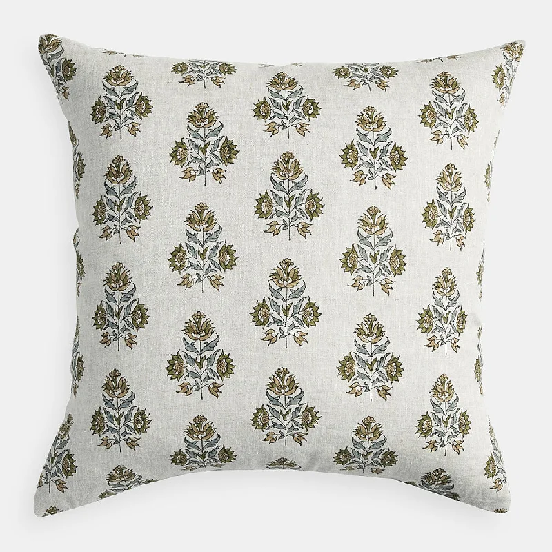 Firm Pillows for Side SleepersCotton Pillows for Natural ComfortAnkara Celadon Moss Square Pillow Firm Pillows for Side SleepersCotton Pillows for Natural ComfortAnkara Celadon Moss Square Pillow