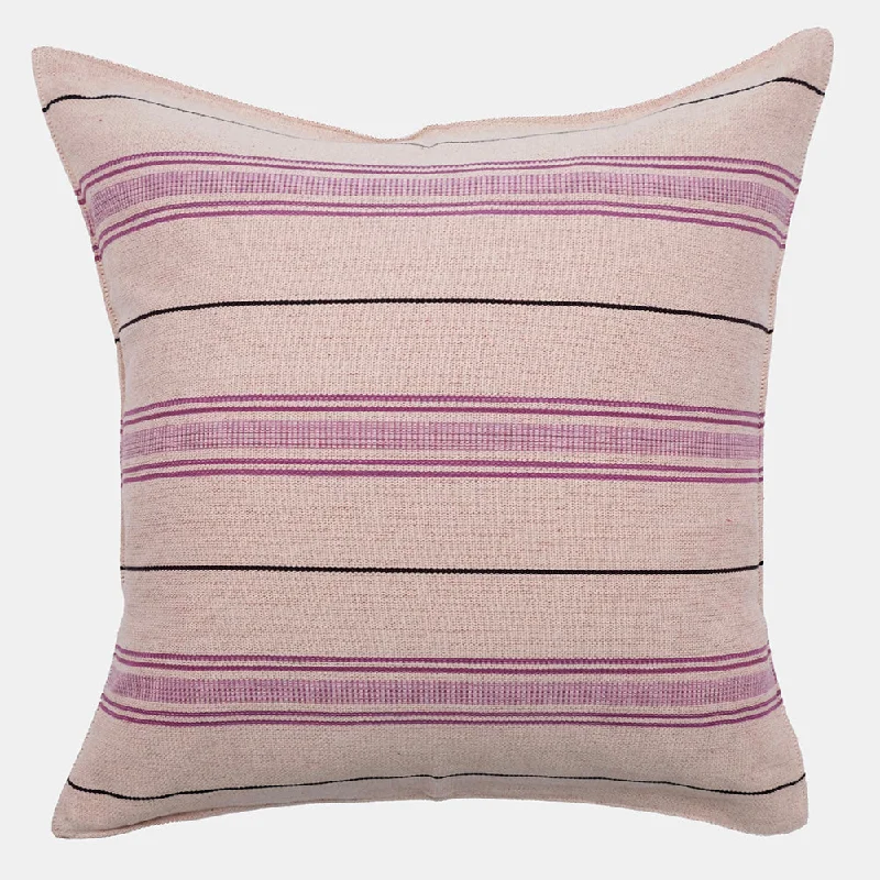 Decorative Pillows for Living Room MakeoverAdjustable Pillows for Customized ComfortAubergine and Black Stripe Square Pillow Decorative Pillows for Living Room MakeoverAdjustable Pillows for Customized ComfortAubergine and Black Stripe Square Pillow