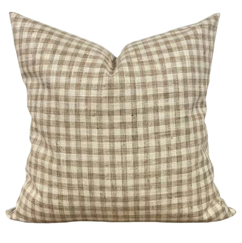 Travel Pillows for Long JourneysSquare Pillows for Modern Home DecorDesigner Campbell Checkered Pillow Cover Travel Pillows for Long JourneysSquare Pillows for Modern Home DecorDesigner Campbell Checkered Pillow Cover