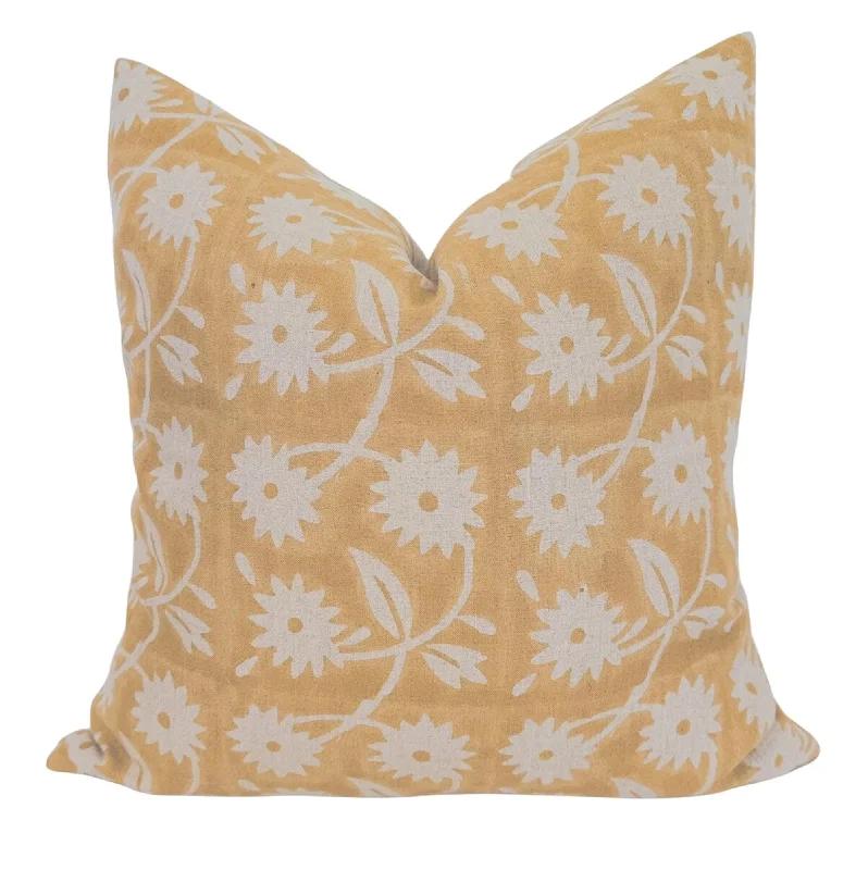 Velvet Pillows for a Touch of EleganceFirm Pillows for Side SleepersDesigner "Sunnyside" Linen Floral Pillow Cover Velvet Pillows for a Touch of EleganceFirm Pillows for Side SleepersDesigner "Sunnyside" Linen Floral Pillow Cover