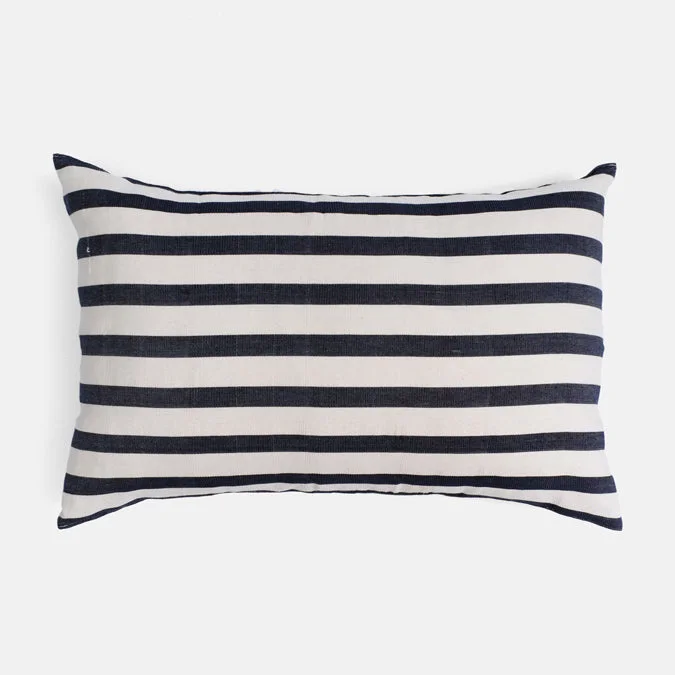 Firm Pillows for Side SleepersCooling Pillows for Hot SleepersBold Navy Stripe Lumbar Pillow Firm Pillows for Side SleepersCooling Pillows for Hot SleepersBold Navy Stripe Lumbar Pillow