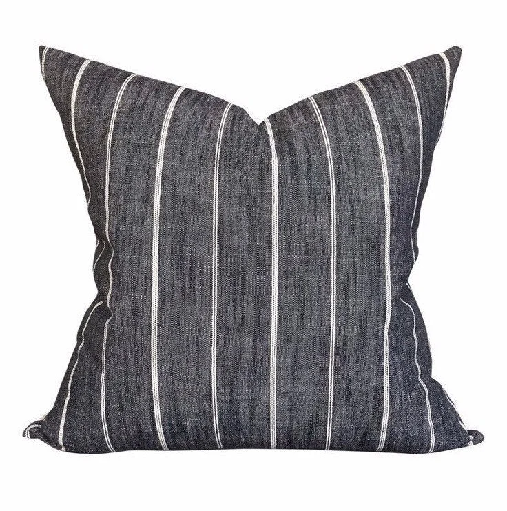 Feather Pillows for a Luxurious SleepDown Alternative Pillows for Ethical ChoicesREADY TO SHIP Designer 'Fritz Washed' in Peppercorn Pillow Cover Feather Pillows for a Luxurious SleepDown Alternative Pillows for Ethical ChoicesREADY TO SHIP Designer 'Fritz Washed' in Peppercorn Pillow Cover