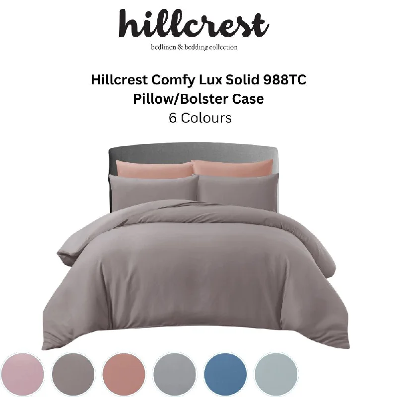 Silk Pillows for Smooth Skin and HairSquare Pillows for Modern Home DecorComfyLux Solid 988TC | Pillow/Bolster Case -Mauve Silk Pillows for Smooth Skin and HairSquare Pillows for Modern Home DecorComfyLux Solid 988TC | Pillow/Bolster Case -Mauve