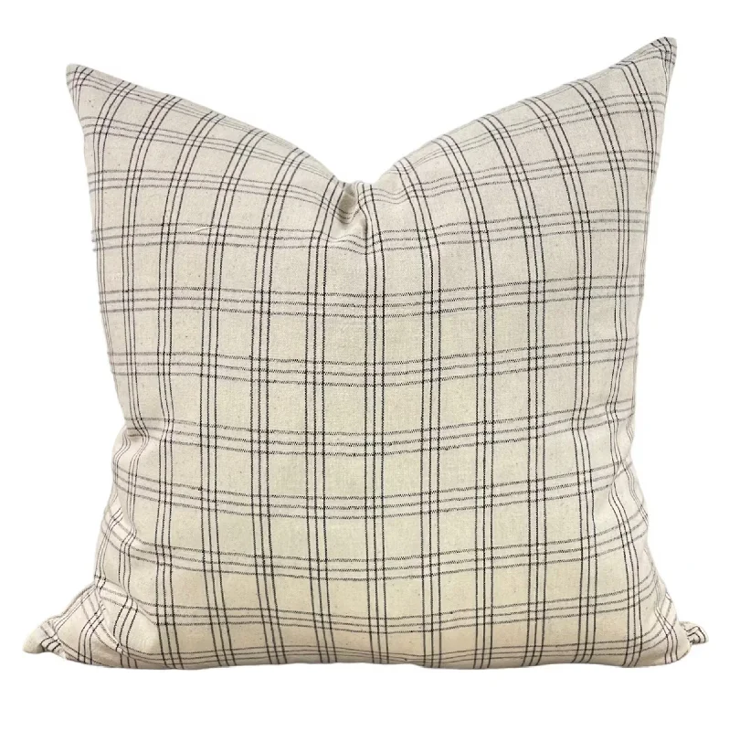 Bolster Pillows for Sofa DecorationTravel Pillows for Long JourneysDesigner "Norwalk" Plaid Pillow Cover Bolster Pillows for Sofa DecorationTravel Pillows for Long JourneysDesigner "Norwalk" Plaid Pillow Cover