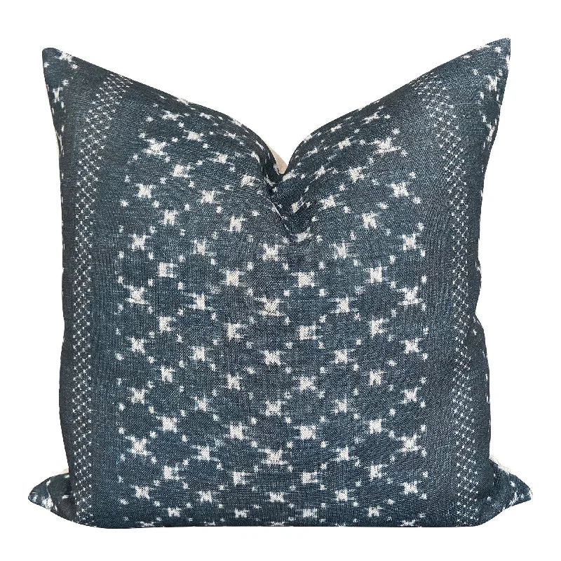 Bolster Pillows for Sofa DecorationPlush Pillows for a Cozy BedREADY TO SHIP Designer Clay McLaurin Nagoya Pillow Cover in Indigo Bolster Pillows for Sofa DecorationPlush Pillows for a Cozy BedREADY TO SHIP Designer Clay McLaurin Nagoya Pillow Cover in Indigo