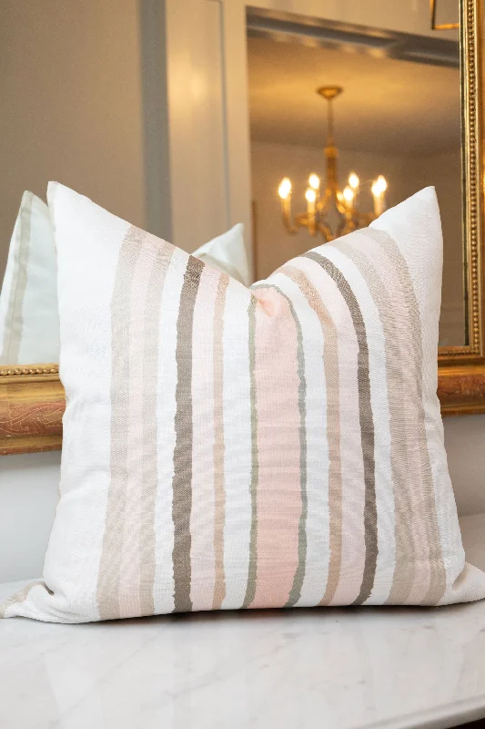 Down Alternative Pillows for Ethical ChoicesFirm Pillows for Side SleepersBrother Stripe Salmon Luxury Pillow Down Alternative Pillows for Ethical ChoicesFirm Pillows for Side SleepersBrother Stripe Salmon Luxury Pillow