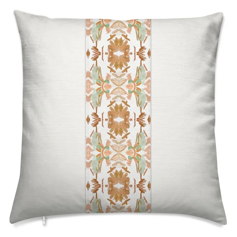 Square Pillows for Modern Home DecorBolster Pillows for Sofa DecorationWildflowers I Orange Panel & White Dove Luxury Pillow Square Pillows for Modern Home DecorBolster Pillows for Sofa DecorationWildflowers I Orange Panel & White Dove Luxury Pillow
