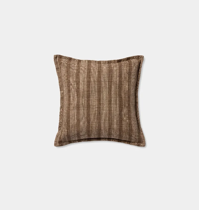 Hypoallergenic Pillows for Allergy SufferersTravel Pillows for Long JourneysVespera Pillow Brown / Multi 22" x 22"