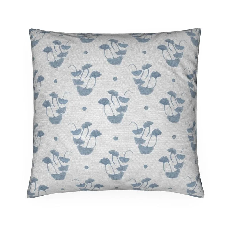 Velvet Pillows for a Touch of EleganceTravel Pillows for Long JourneysGinkgo Colonial Blue Luxury Pillow Velvet Pillows for a Touch of EleganceTravel Pillows for Long JourneysGinkgo Colonial Blue Luxury Pillow