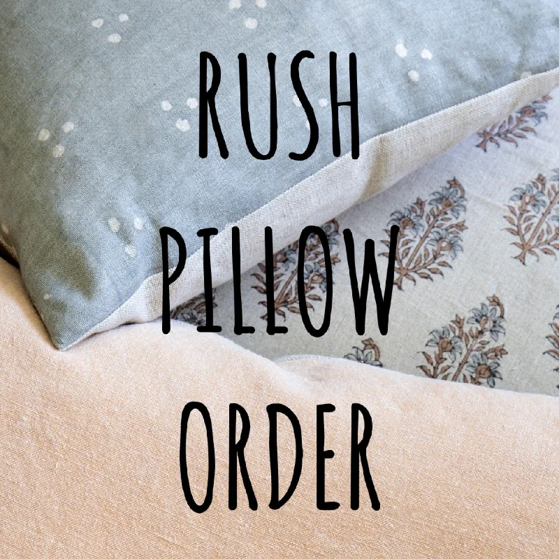 Round Pillows for Boho-Style InteriorsCooling Pillows for Hot SleepersRUSH PILLOW ORDER - Actual Pillow Cover must be purchased separately Round Pillows for Boho-Style InteriorsCooling Pillows for Hot SleepersRUSH PILLOW ORDER - Actual Pillow Cover must be purchased separately