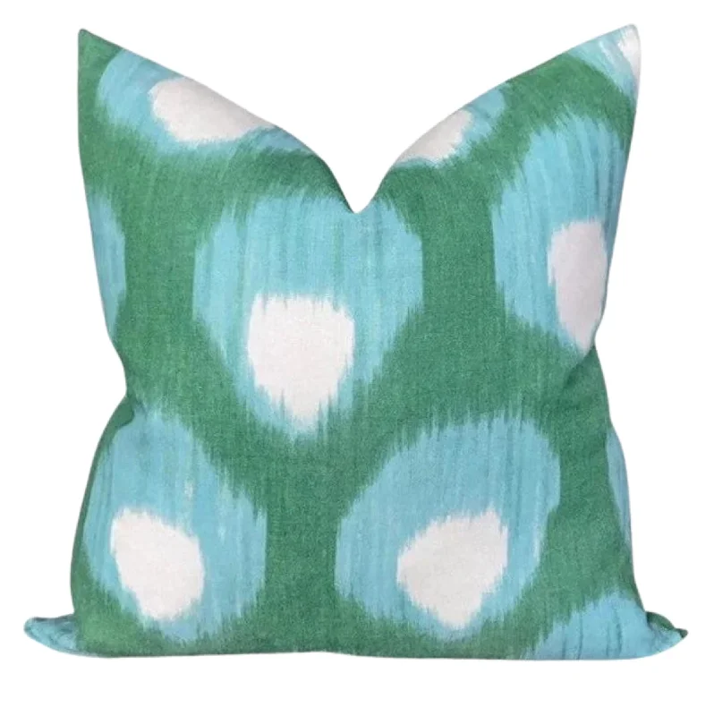 Cooling Pillows for Hot SleepersOrthopedic Pillows for Back Pain ReliefPeter Dunham OUTDOOR Pillow Cover Bukhara in Blue/Green Cooling Pillows for Hot SleepersOrthopedic Pillows for Back Pain ReliefPeter Dunham OUTDOOR Pillow Cover Bukhara in Blue/Green