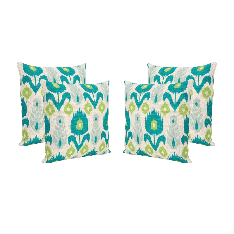 Hypoallergenic Pillows for Allergy SufferersCotton Pillows for Natural ComfortDiego Outdoor 18" Water Resistant Square Pillows (Set of 4) Hypoallergenic Pillows for Allergy SufferersCotton Pillows for Natural ComfortDiego Outdoor 18" Water Resistant Square Pillows (Set of 4)