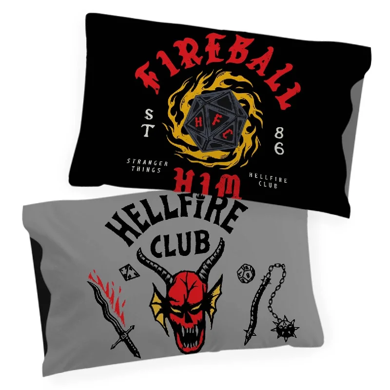 King - Size Sheet Sets with a Decorative Pillow SetStranger Things Hellfire Him 86 1 Pack Pillowcase King - Size Sheet Sets with a Decorative Pillow SetStranger Things Hellfire Him 86 1 Pack Pillowcase