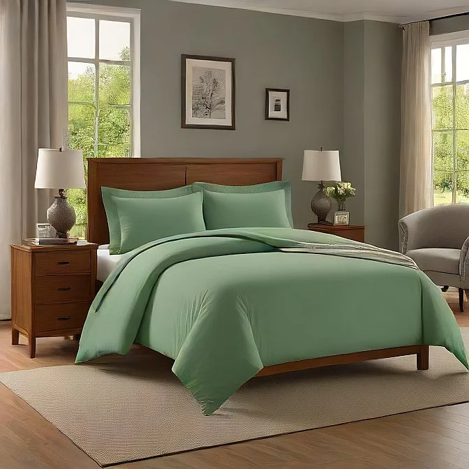 Polyester duvet covers with durability and colorfastnessSage Duvet Cover Set 3-Pieces 1000TC Egyptian Cotton Polyester duvet covers with durability and colorfastnessSage Duvet Cover Set 3-Pieces 1000TC Egyptian Cotton