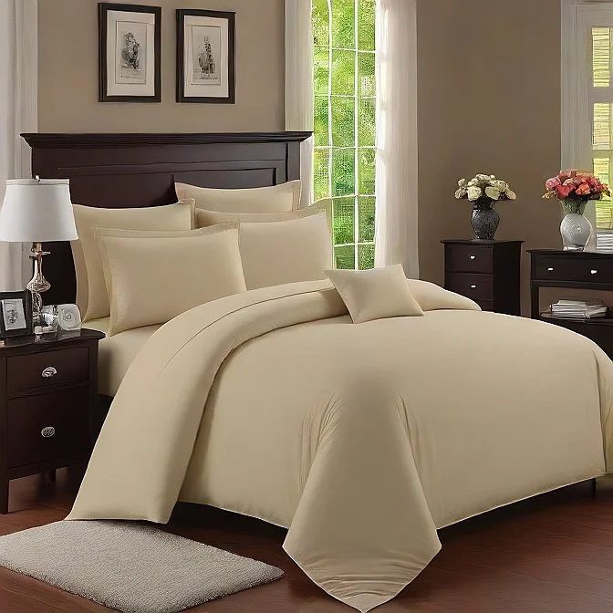 Light - blocking duvet covers for a better sleep during the dayIvory Duvet Cover Set 3-Pieces Egyptian Cotton 1000TC Light - blocking duvet covers for a better sleep during the dayIvory Duvet Cover Set 3-Pieces Egyptian Cotton 1000TC