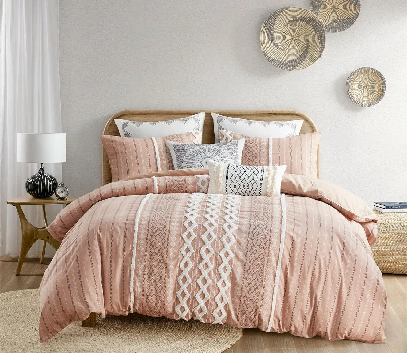 Duck down comforters with a softer feel and good warmth retentionInk & Ivy Imani Printed Cotton Chenille Comforter Set Duck down comforters with a softer feel and good warmth retentionInk & Ivy Imani Printed Cotton Chenille Comforter Set