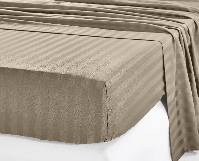 Linen - Cotton Blend Sheets for a Natural and Versatile OptionFitted Sheet Only - 500 Thread Count - Uber Comfort Linen - Cotton Blend Sheets for a Natural and Versatile OptionFitted Sheet Only - 500 Thread Count - Uber Comfort