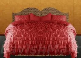 Ombre - colored duvet covers with a gradient effect for a trendy and unique styleTwin Brick Red Ruffle Duvet Cover Set Egyptian Cotton 1000 Thread Count Ombre - colored duvet covers with a gradient effect for a trendy and unique styleTwin Brick Red Ruffle Duvet Cover Set Egyptian Cotton 1000 Thread Count