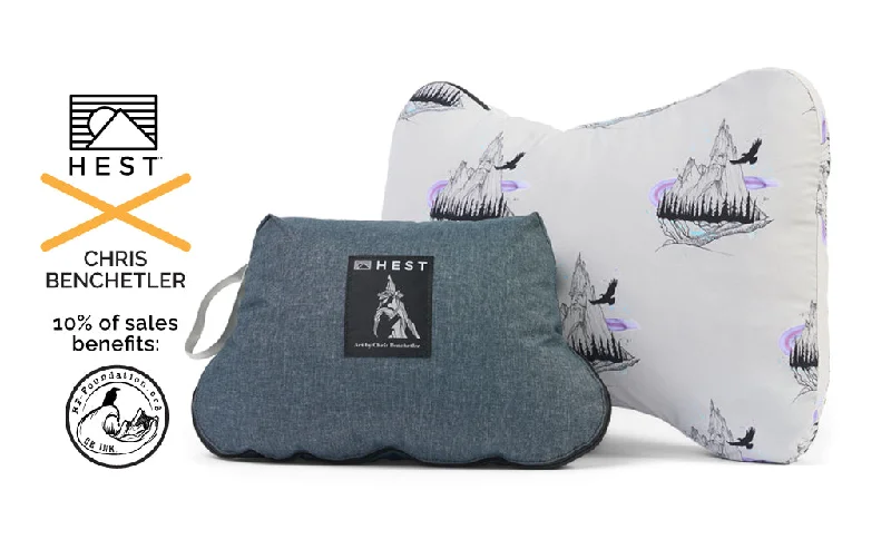 Orthopedic Pillows for Back Pain ReliefHEST X Benchetler Camp Pillow