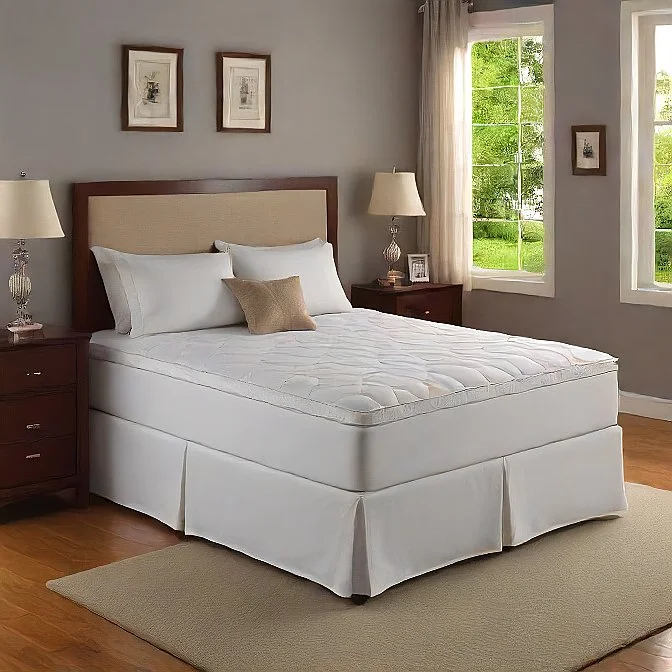 Bed skirts with a satin finish for a shiny appearance12 Inch Drop Bed Skirt Purple Egyptian Cotton 1000TC Bed skirts with a satin finish for a shiny appearance12 Inch Drop Bed Skirt Purple Egyptian Cotton 1000TC