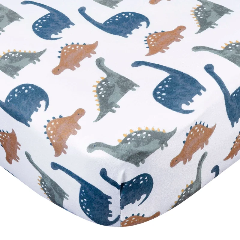 Rayon - Cotton Sheets for a Breathable and Soft BlendBaby Boys Dino Time Crib Sheet