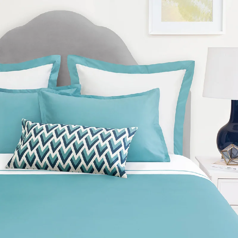 Duvet covers suitable for use with synthetic - filled comfortersTurquoise Hayes Nova Duvet Cover