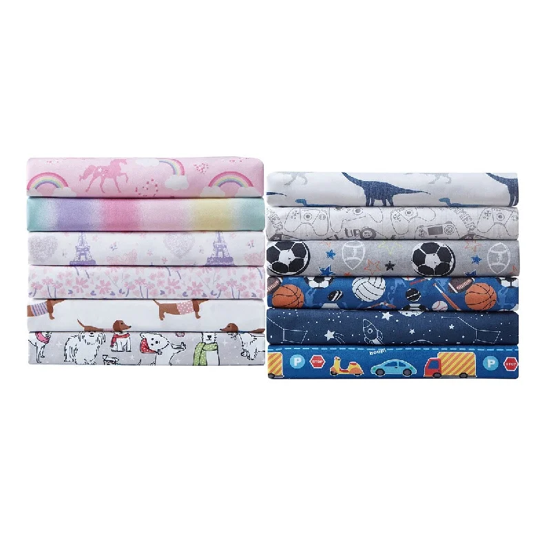 Sheet Sets with Multiple Pillowcase OptionsALEX + BELLA Premium Soft Brushed Microfiber Kids Sheet Set Sheet Sets with Multiple Pillowcase OptionsALEX + BELLA Premium Soft Brushed Microfiber Kids Sheet Set