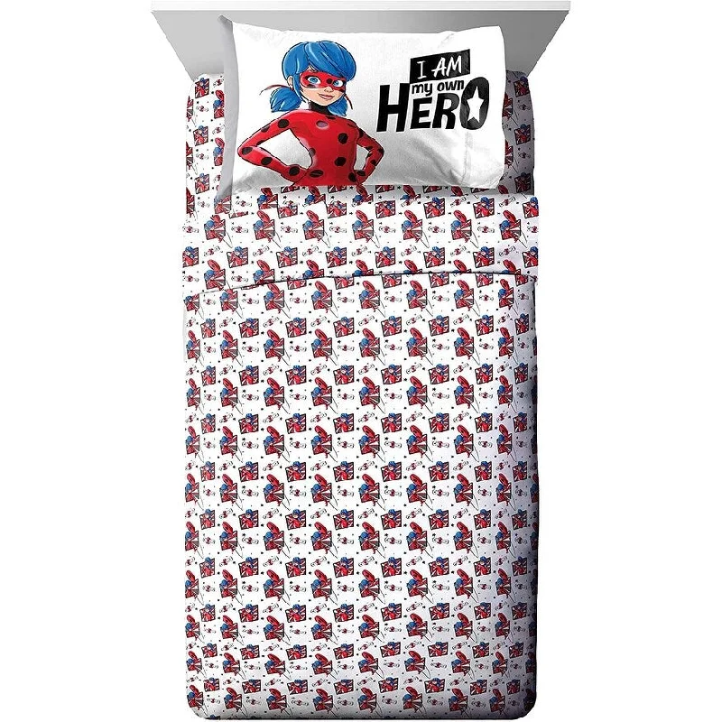 Quilted Cotton Sheets for a Warm and Inviting BedMiraculous Ladybug Superhero Sheet Set Quilted Cotton Sheets for a Warm and Inviting BedMiraculous Ladybug Superhero Sheet Set