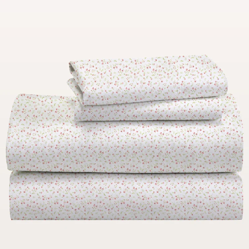 Thermal - Regulating Bamboo Sheets for All - Season ComfortSheet Set - Classic Percale - Organic Cotton Thermal - Regulating Bamboo Sheets for All - Season ComfortSheet Set - Classic Percale - Organic Cotton