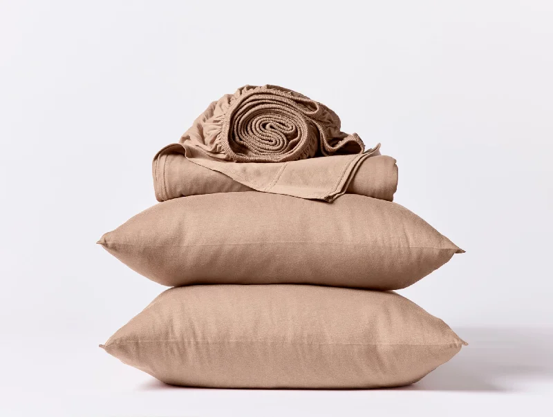 Fitted Sheets with Reinforced Corners for Long - Lasting UseOrganic Jersey Sheet Set Fitted Sheets with Reinforced Corners for Long - Lasting UseOrganic Jersey Sheet Set