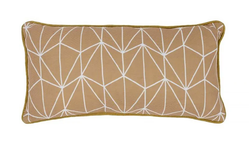 Down Alternative Pillows for Ethical ChoicesHimba Tumeric Lumbar Pillow
