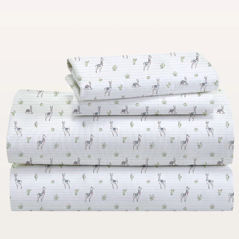 King - Size Sheet Sets with a Decorative Pillow SetSheet Set - Classic Percale - Organic Cotton King - Size Sheet Sets with a Decorative Pillow SetSheet Set - Classic Percale - Organic Cotton