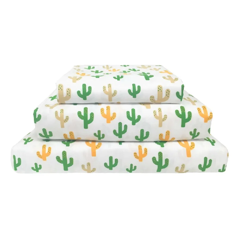 Quilted Cotton Sheets for a Warm and Inviting BedWild West Cactus Print Polyester Sheet Set Quilted Cotton Sheets for a Warm and Inviting BedWild West Cactus Print Polyester Sheet Set