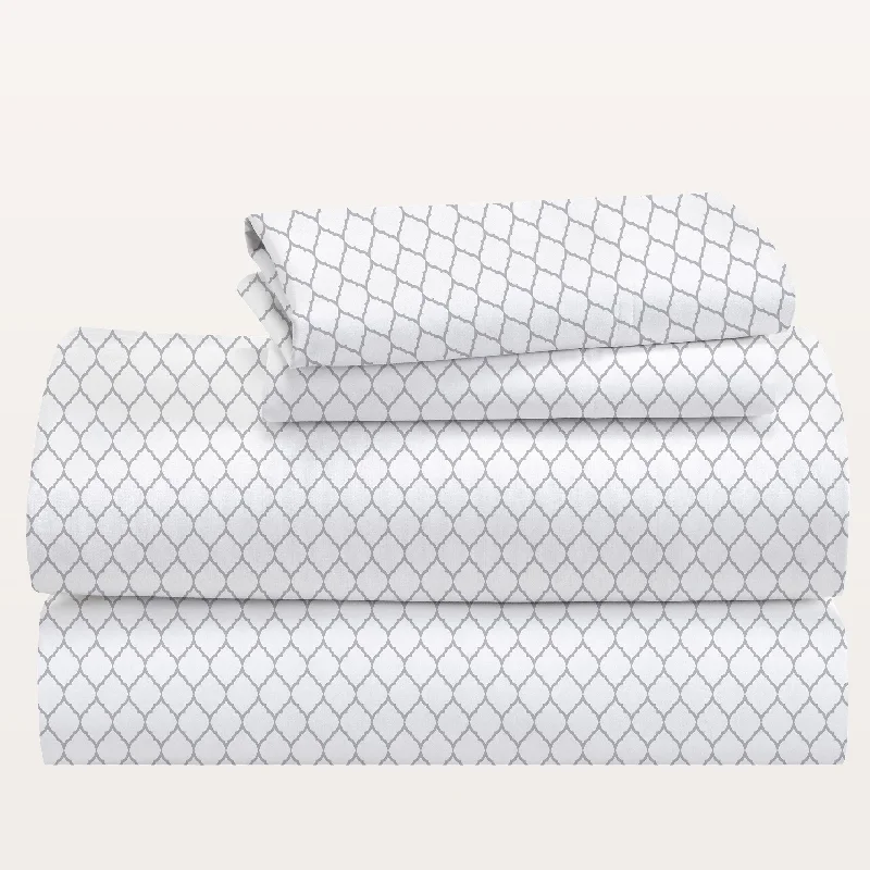 Queen - Size Sheet Sets with a European Pillowcase SetSheet Set - Classic Percale - Organic Cotton Queen - Size Sheet Sets with a European Pillowcase SetSheet Set - Classic Percale - Organic Cotton