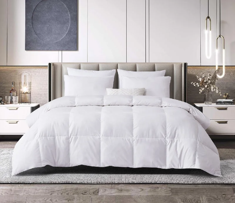 Full - size comforters suitable for full - sized beds in guest rooms or small bedroomsBeautyrest Tencel Cotton Blend All Season Feather and Down Fiber Comforter Full - size comforters suitable for full - sized beds in guest rooms or small bedroomsBeautyrest Tencel Cotton Blend All Season Feather and Down Fiber Comforter