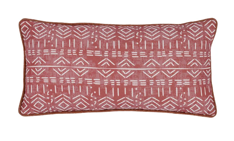 Feather Pillows for a Luxurious SleepZulu Red Clay Lumbar Pillow