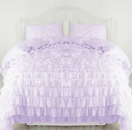 King - size duvet covers to fit large king - sized beds perfectlyTwin Lavender Ruffle Duvet Cover Set Egyptian Cotton 1000 Thread Count King - size duvet covers to fit large king - sized beds perfectlyTwin Lavender Ruffle Duvet Cover Set Egyptian Cotton 1000 Thread Count