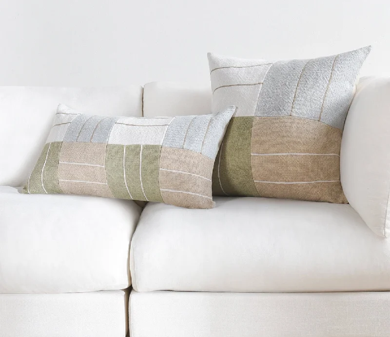 Pregnancy Pillows for Expectant MothersVilla by Classic Home Niya Wheat Green Multi Throw Pillow