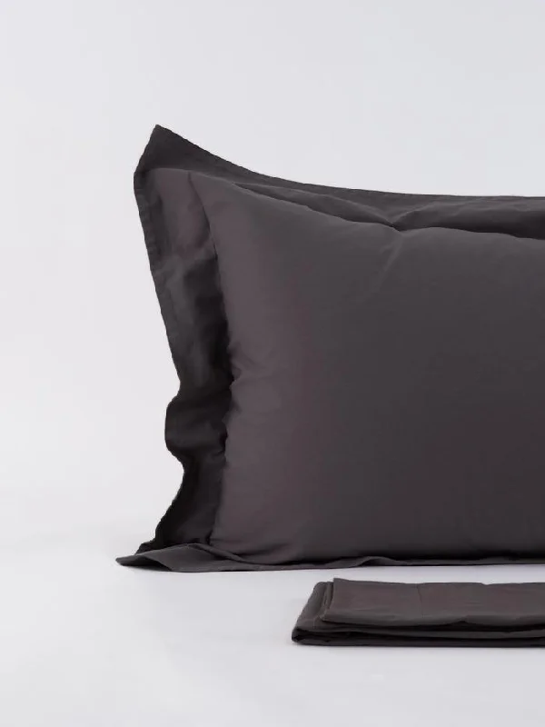 Rayon - Cotton Sheets for a Breathable and Soft BlendOrganic Sateen Sham Single