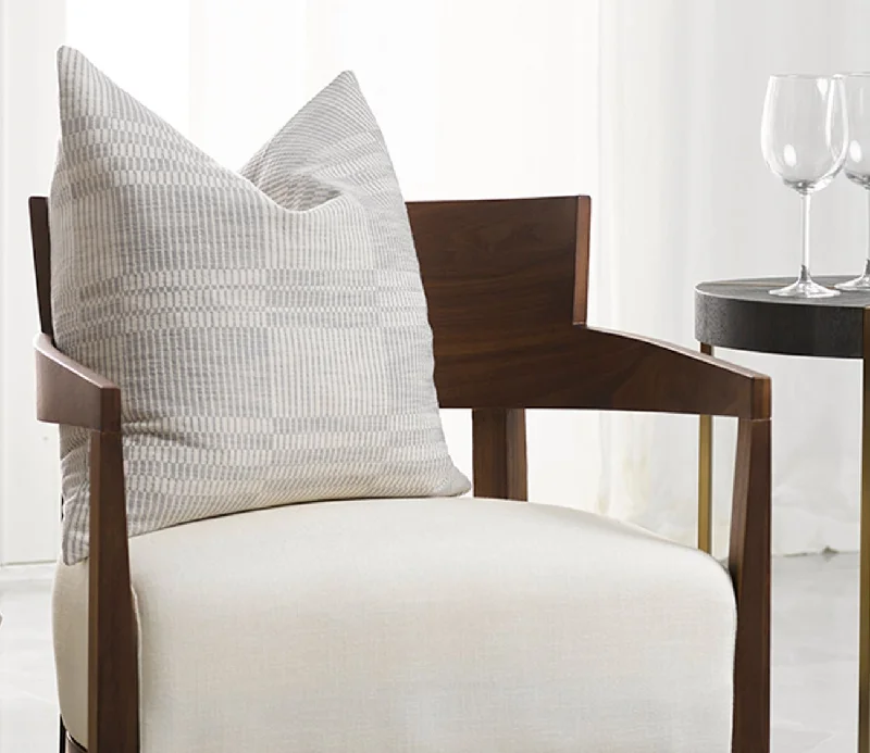 Back Support Pillows for Office ChairsVilla by Classic Home Newton Gray Throw Pillow